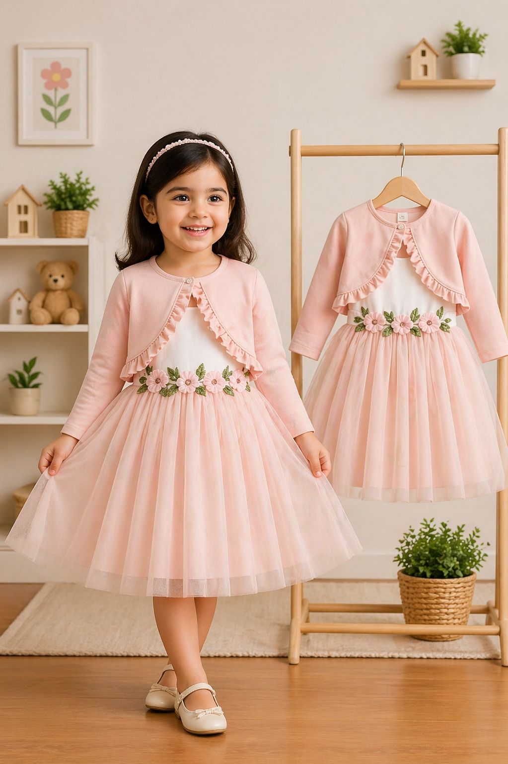 1 years to 10 years Frock ++ koti